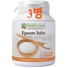  간청소 독소배출 앱섬솔트 엡솜염 80 캡슐, 기본 