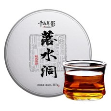 운남 보이차 숙차 1편 357g 낙수동 이무 2019년, 1개, 1개입