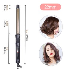 미니고데기 고데기 스튜디오 메이크업아티스트 머리결손상없음 남녀 봉고데기 큰권 회전 화상방지 초극세입자 아이롱, 기본, T05-회전 화상방지 고데기(22MM)