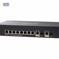 기가8포트 스위치허브+2기가업링크+2SFP 광스위칭허브 SG350 10 K9 KR, 단일상품