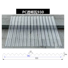 투명웨이브패널