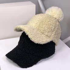 뽀글이방울모자