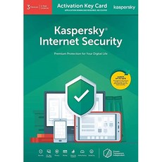 [미국] 564819 Kaspersky Internet Security 2020 (2021 Ready) | 3 Devices | 1 Year | PC/Mac/Android | Ac, 단일상품