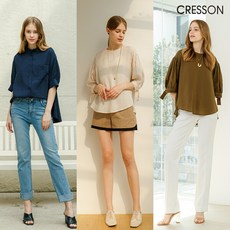 [런칭가 89000원] 크레송CRESSON 21S/S 썸머 블라우스 2종