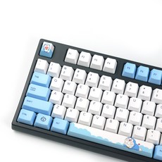 OEM 높이 PBT 도라에몽 포인트 기계식 키보드 키캡 키캡놀이
