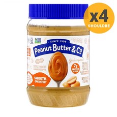 피넛버터앤코 땅콩버터 Smooth Operator 454g, 4개