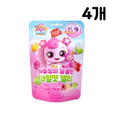 캐치티니핑 하츄핑의 달콤한 과일맛 젤리 / 2025년 9월 8일 까지, 1세트, 200g, 혼합과일맛