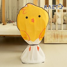 [AJM_1748582] 캐릭터지퍼식선풍기커버병아리