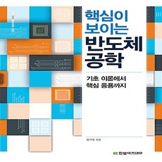 새책 스테이책터 [핵심이 보이는 반도체 공학] 기초 이론에서 핵심 응용까지 IT Cookbook 한빛 교재 시리즈 352, 핵심이 보이는 반도체 공학, NSB9791156642077