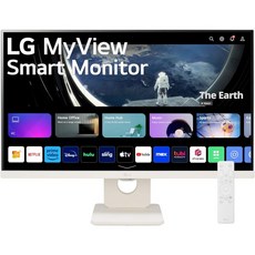 LG 25SR50FW 마이뷰 스마트 모니터 25인치1920x1080 IPS 디스플레이 webOS ThinQ 홈 대시보드 앱 리모컨 5Wx2 스피커 에어플레이 2 화면 공유 블루투스 - 마이뷰