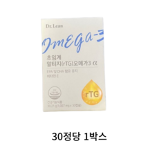 닥터린 초임계 알티지 rTG 오메가3 알파 1 007mg, 30정, 1개