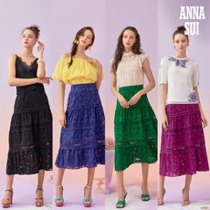 안나수이(ANNA SUI) 썸머 자카드 스커트 1종 - 안나수이블라우스