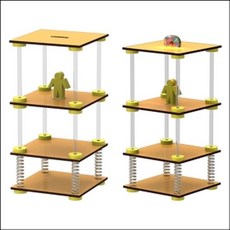 DIY 내진설계 지진 구조물 원리(일반형/LED형), LED형
