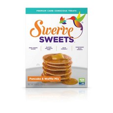 Swerve Sweets 팬케이크 와플 믹스 10.6 온스, 1개, 300g