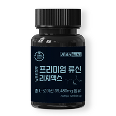 뉴트리하루 프리미엄 초고함량 류신 단백질 타블렛 노인 보충제, 120정, 1개