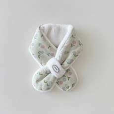 백백이나라 아동용 플라워 겨울 목도리