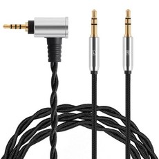 FAAEAL HE400SE 밸런스 케이블 히피만 순다라 HE4XX HE 350 1000 400i 뉴 에디션 HE560 4.4mm~듀얼 3.5mm 작업 Sony WM1A NW ZX, 2.5mm to dual 3.5mm, 1) 2.5mm to dual 3.5mm, 1개