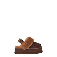 23FW UGG 어그부츠 UGG 로고 밴딩 퍼 카라 플랫폼 샌들 (펀케트)