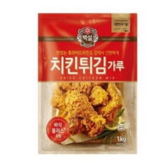 백설 치킨튀김가루, 1kg, 2개