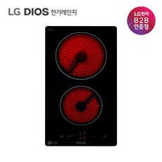LG DIOS 빌트인 전기레인지 하이라이트 2구 BER2G 희망일 배송가능