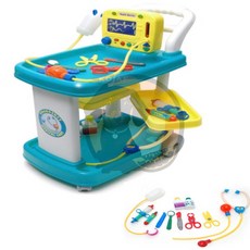  감귤마켓 병원놀이카트 그린 소꿉놀이장난감 