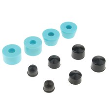 JC 스케이트 보드 롱 보드 스쿠터 용 10pcs 트럭 부싱 및 컵 세트, 블루 90A