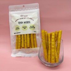 연어브레드 100g 강아지빵 애견빵 피부간식 애견간식 수제간식, 1개