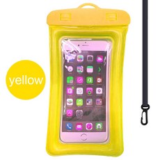 IPX8 범용 방수 전화 케이스 방수 수영 파우치 가방 아이폰 11 삼성 A51 화웨이 XIAOMI REDMI 참고 8 9 프로 커버, Yellow|CHINA