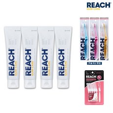 리치 검케어 잇몸 전문 치약 140g x4개 +센서티브 소프트 칫솔 x3개 + 치간칫솔 10입(MICRO TIGHT) x1개, 없음, 1개