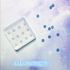 새로운 투명 실리콘 몰드 말린 꽃 수지 장식 공예 diy 3mm 4mm 오팔 비즈 금형 에폭시 수지 금형 쥬얼리에 대한|보석 도구 & 장비|