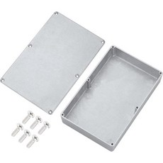 DaierTek 1590DD 기타 이펙트 페달 스톰프 박스 인클로저 다이캐스트 금속 알루미늄 7.40 X 4.70 1.46 인치 188mm 120mm 37mm 하우징 크기