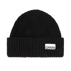 [가니] 여성 울 비니 A4574 098 BLACK MELANGE [GNH011]