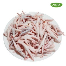 국내산 뼈있는닭발 3kg (손질안됨) 편육 엑기스 국물육수용, 1팩