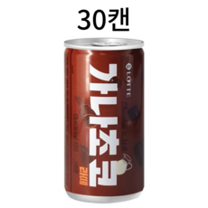 롯데 가나 초코라떼, 175ml, 25세트