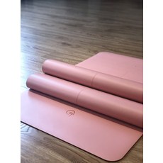 두꺼운 스포츠 필라테스 요가매트 운동 고무 매트 헬스매트 WG201029928Z, Moksha Pink 뚜뚜 핑크, 4.5mm