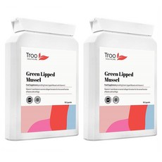 트루 헬스케이 Troo Health Care Green Lipped Mussel 500mg 90캡2팩 초록입 홍합 보충제