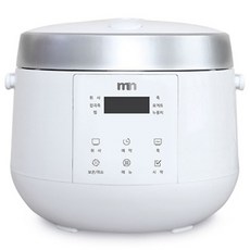 [엠엔] 3인용 다기능 보온 미니 전기 밥솥, RCN-3TW(화이트)