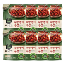 비비고 무말랭이무침 110g x 8개