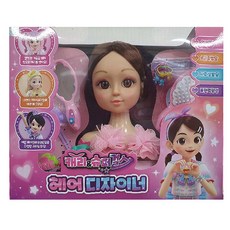 캐리앤샵 캐리 슈퍼걸스 헤어 디자이너 미용놀이, 혼합색상, 1개