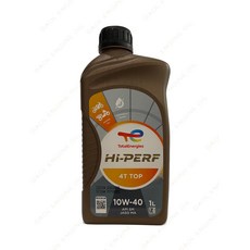 TOTAL 토탈 하이퍼프 4T 10W40 1L 4행정 오토바이 오일