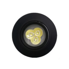 EL - 9504(Black) / Bridge Lux 4 W COB LED 다운라이트 매입조명 매입등, 전구색, 1개