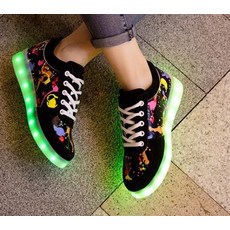 성인led신발