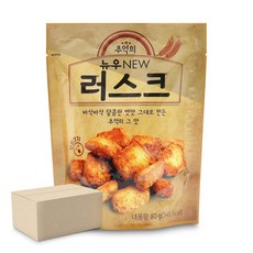 더더 추억의 뉴우 러스크 80g (2박스-24개), 24개