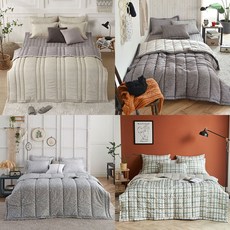 빈티지체크이불