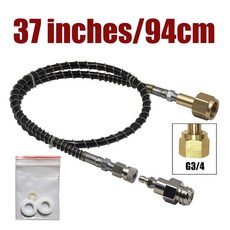 연결 해제 G3 CGA320 커버 실린더 워터 14 CO2 호스 커넥터 액세서리 W21 탱크 용수철 소다 어댑터 제조기 메이커 빠른 포함, G3-4 x 37Inch