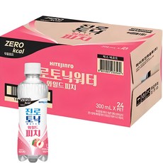 진로 토닉워터 와일드 피치 제로 칼로리, 24개, 300ml