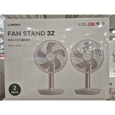  루메나 FAN STAND 3Z 무선 써큘레이터, FAN STAND3 Z, 화이트,화이트 
