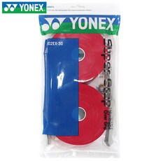  요넥스 AC102EX-30 와인레드 (롤그립/30회분) 배드민턴그립 라켓그립 요넥스그립 