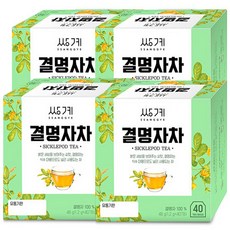 쌍계명차 김동곤 명인이 만든 결명자차, 4개