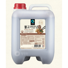 청정원소불고기양념